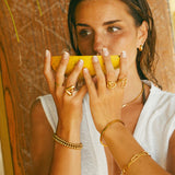 Tulum Chunky Paperclip Bracelet